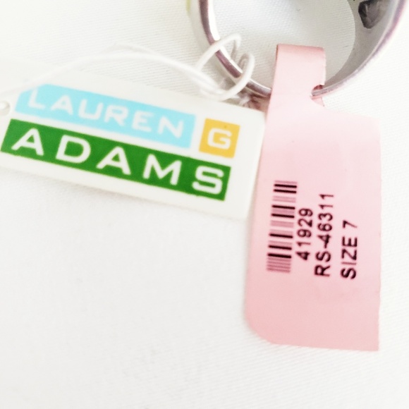 LAUREN G ADAMS GREEN AND BROWN COCKTAIL RING, 7 - Picture 5 of 5